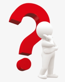 Personnage Mystère - Question Mark People Thinking, HD Png Download, Transparent PNG