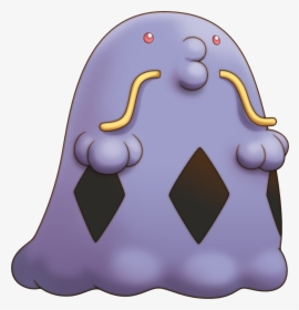 #swalot #pokemon #anime #pocketmonsters - Ghost Pokemon With Mustache, HD Png Download, Transparent PNG