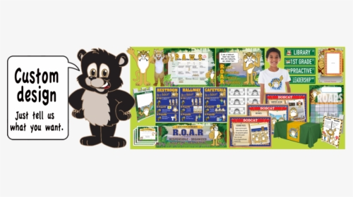 Pbis Posters Black Bear Cub Mascot Clip Art - Clip Art, HD Png Download, Transparent PNG