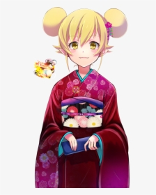 Oshino Shinobu Kimono, HD Png Download, Transparent PNG