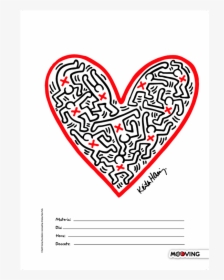 Keith Haring Painting Coloring Pages, HD Png Download, Transparent PNG