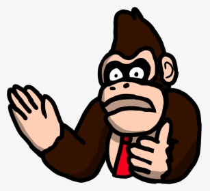 Donkey Kong Drawing Funny, HD Png Download, Transparent PNG
