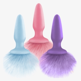 Fluffy Bunny Tail Anal Plug - Toilet Brush, HD Png Download, Transparent PNG