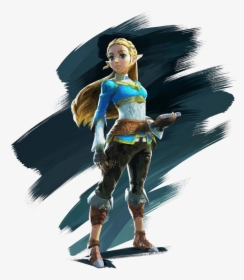 The Legend Of Zelda Breath Of The Wild Link Png - Zelda Breath Of The Wild Zelda, Transparent Png, Transparent PNG