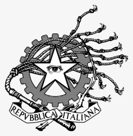 Una Versione Distopica Dell Emblema Della Repubblica - Italian Republic Symbol, HD Png Download, Transparent PNG