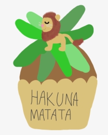 What A Wonderful Phrase 🐗🐱🐯 hakuna Matata Cupcake😊 - Illustration, HD Png Download, Transparent PNG