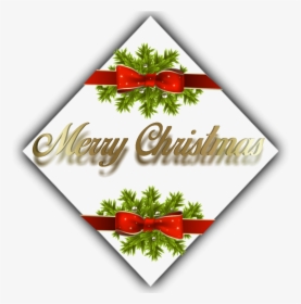 Christmas Ribbon Png Transparent, Png Download, Transparent PNG