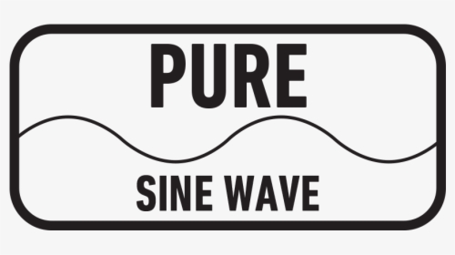 Pure Sine Wave Logo, HD Png Download, Transparent PNG