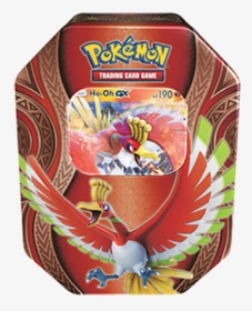 Sun & Moon Mysterious Powers Tin - Ho Oh Gx Tin, HD Png Download, Transparent PNG