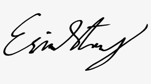 Signature Of Eric Stanley - Signature E Png, Transparent Png, Transparent PNG