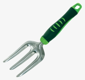 Stainless Garden Fork W/soft Handle - Weeder, HD Png Download, Transparent PNG