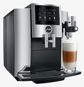 Coffee Machine Png Transparent Background - Jura S8 Automatic Espresso Machine Chrome, Png Download, Transparent PNG