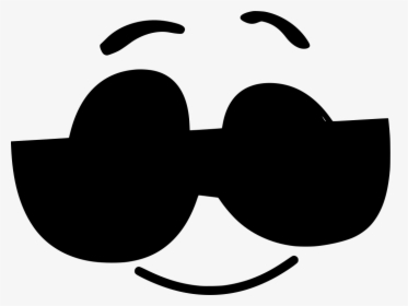 Smiley Face With Sunglasses Svg, HD Png Download, Transparent PNG