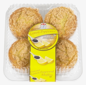 Cafe Valley Lemon Poppy Seed Muffins, HD Png Download, Transparent PNG