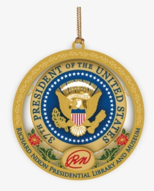 Red, Blue And Gold Presidential Ornament - President Of The United States, HD Png Download, Transparent PNG