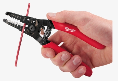 Wire Stripper/cutter For Solid - คีม ปอก สาย ไฟ Milwaukee, HD Png Download, Transparent PNG