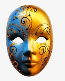 Carnival Mask Transparent Image - Carnival Face Mask Png, Png Download, Transparent PNG
