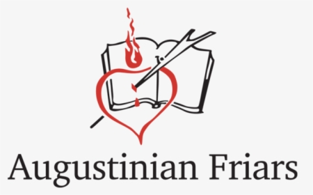 Augustinian Friars Logo Website Page - Calligraphy, HD Png Download, Transparent PNG