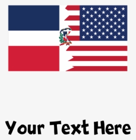 Hd Dominican American Flag Mousepad - Dominican Republic Flag, HD Png Download, Transparent PNG