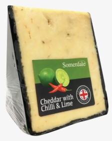 Somerdale Cheddar With Chilli And Lime - Parmigiano-reggiano, HD Png Download, Transparent PNG