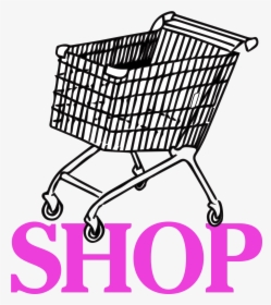 Shop - Shopping Cart, HD Png Download, Transparent PNG