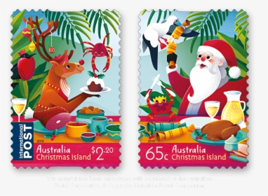 Australia Post Christmas Stamps 2019, HD Png Download, Transparent PNG