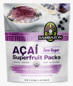 Acai Superfruit Packs, HD Png Download, Transparent PNG