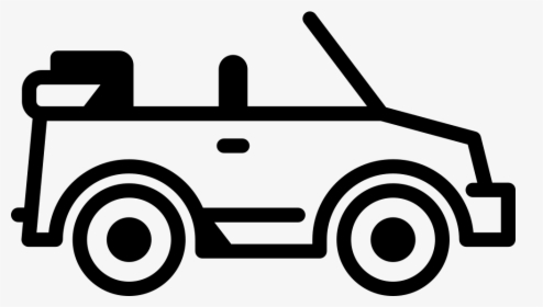Convertible Facing Right - Convertible White Icon Png, Transparent Png, Transparent PNG