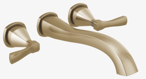 Champagne Bronze Traditional Wall Mounted Tub Filler, HD Png Download, Transparent PNG
