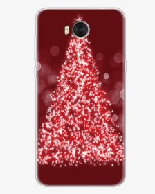 Red Christmas Tree Wallpaper Iphone, HD Png Download, Transparent PNG