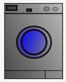 Washing Machine Vector Icon - Circle, HD Png Download, Transparent PNG
