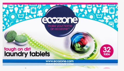 Ecozone Laundry Tablets Bio - Ecozone Laundry Tablets X 32, HD Png Download, Transparent PNG