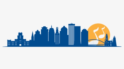 Rochester Ny Skyline Png, Transparent Png, Transparent PNG
