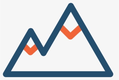 Icon-landscape - Triangle, HD Png Download, Transparent PNG