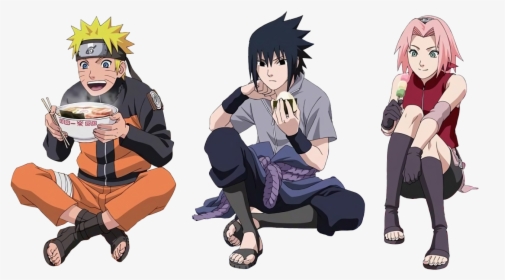 Naruto - Team 7 - Naruto - Sasuke - Sakura - Sasuke, HD Png Download, Transparent PNG