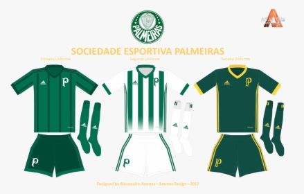 Uniforme Do Palmeiras Completo, HD Png Download, Transparent PNG