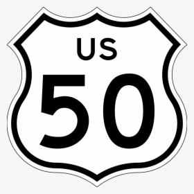 Us Route 50 Sign, HD Png Download, Transparent PNG