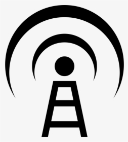 Broadcast Communications Tower Comments - Broadcast Icon Vector, HD Png Download, Transparent PNG