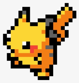 Pokemon Pixel Art Pikachu , Png Download - Pikachu Pixel Art, Transparent Png, Transparent PNG