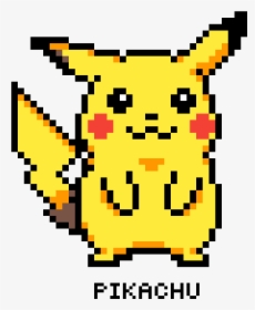 Pixel Pikachu , Png Download - Pikachu Pixel Art Png, Transparent Png, Transparent PNG