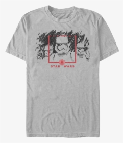 Stormtroopers Sketch Star Wars T-shirt - Mandalorian T Shirt This Is The Way, HD Png Download, Transparent PNG