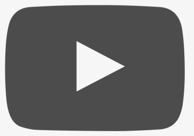 Black Youtube Play Button Png Transparent, Png Download, Transparent PNG