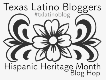 Texas Latino Blog Hispanic Heritage Blog Hop - Sugar Skulls Black And White, HD Png Download, Transparent PNG