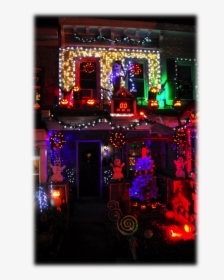 Enlightened Lights - - Nightmare Before Christmas Decorated House, HD Png Download, Transparent PNG