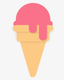 Ice Cream Clipart Design - Ice Cream Cone, HD Png Download, Transparent PNG
