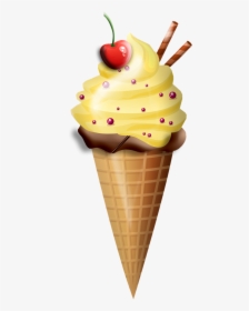 Clipart Picture Of Icecream, HD Png Download, Transparent PNG