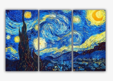 Impressionist Painting Starry Night, HD Png Download, Transparent PNG