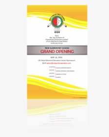 School Opening Invitation Card, HD Png Download, Transparent PNG