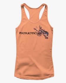 Patriotic Af Flaming Skull Women S Racerback Tank   - Shooter Mcgavin, HD Png Download, Transparent PNG