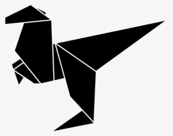 Origami Dinosaur Transparent, HD Png Download, Transparent PNG
